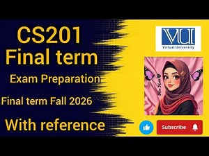 CS201 Final term Preparation 2025 | Cs201 Final term Preparation 2026 | MCQS short & long Questions