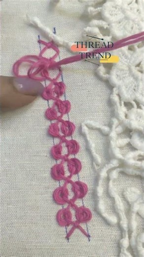 Border Embroidery New Design #embroideryforbeginners #handbroidery #embroiderydesigns