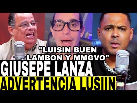 ¡SE ARM0OO! GIUSEPPE LANZA ADVERTENCIA A LUISIN JIMENEZ CON SU PASADO EN LA CALLE POR UN CONSEJO