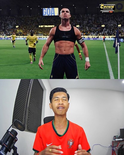 273K views · 25K reactions | Neymar  Cristiano ជាឧទាហរណ៏នៃបាល់ទាត់ដែលលេងមិនគិតពីអាយុ ❤️#cr7 #neymar #podcast | ពូប៊ី / PU BEE | Facebook