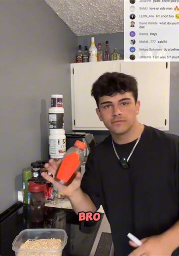 Exposing my anabolic pre workout meal #bodybuilding #gym #trentwins @Helimix Co