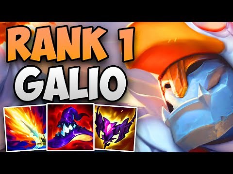 RANK 1 EUW GALIO ONE-TRICK FULL GAMEPLAY! | CHALLENGER GALIO MID GAMEPLAY | Patch 14.3 S14