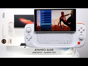 AYANEO SLIDE FINAL VERSION (Unboxing + Gameplay)