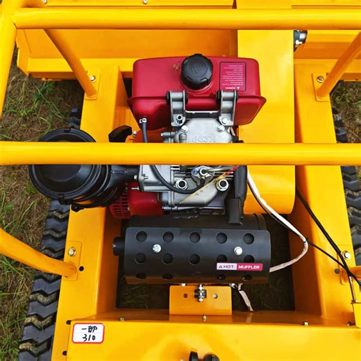 Diesel Engine Industrial & DIY Small Robot Grass Cutter Cutting Width 800mm 1000mm 1200mm Remote Control Crawler Lawn Mower