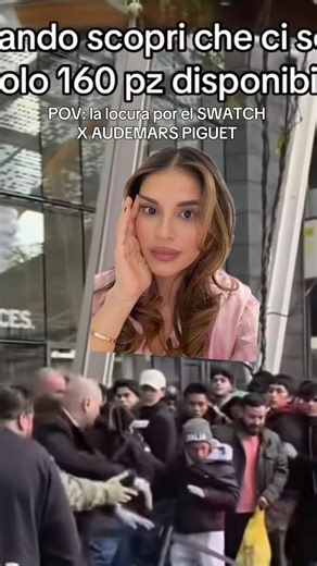 La locura por el nuevo Swatch x Audemars Piguet 😳⌚️