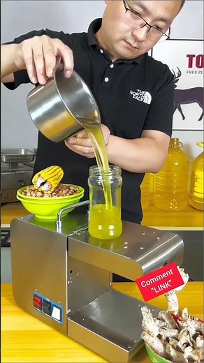 Homemade Cold Press Oil Machine 🌾 | Pure & Healthy Oil at Home🏡#oilpress #kitchengadgets#homemadeoil