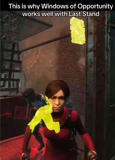 Seeing the window locations from a distance definitely helps with making quick decisions and gives the survivor knowledge on when to go for the save. Using the window from above in this situation was the correct move since dropping down to the lower floor first would possibly lead to more problems than solutions. #deadbydaylight #dbd #deadbydaylightclips #deadbydaylightmoments #gaming