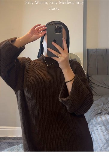 My cosy knitted long dress outfit today #knitteddress #maxidress #modesoutfits #casualoutfits #winteroutfits