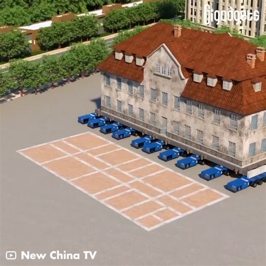 Structure relocation is the process of moving a structure from one location to another. | GIGadgets