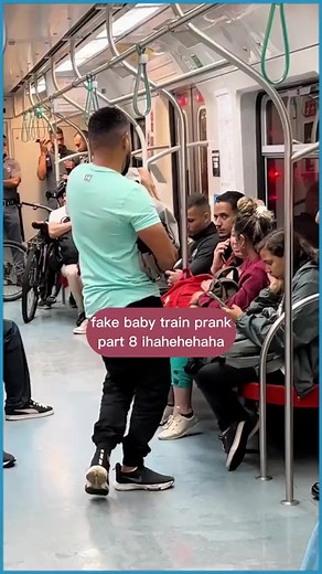 63K views · 1.9K reactions | Fake baby train prank #funnyreels #memes #challenge #funnyvideos #prank #funny #baby | Matilda Black | Facebook
