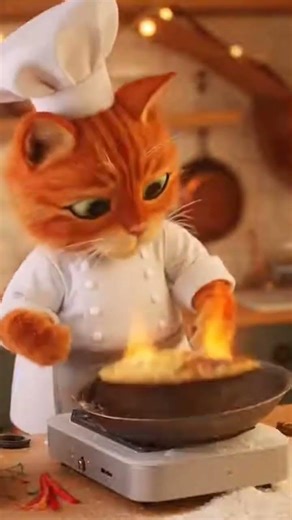 Ginger Cat’s Wild Cooking 🐱🔥