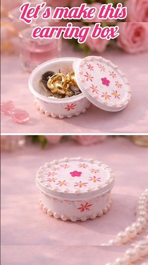 DIY Earring Box 💖 || Jewelry Box||