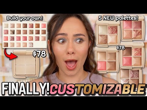 NEW *CUSTOMIZABLE* HOURGLASS PALETTES!! + swatches to help you build your own!