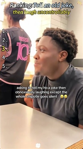 Telling a corny joke and then laughing hysterically #funny#fyp#tiktok#funnyvideo