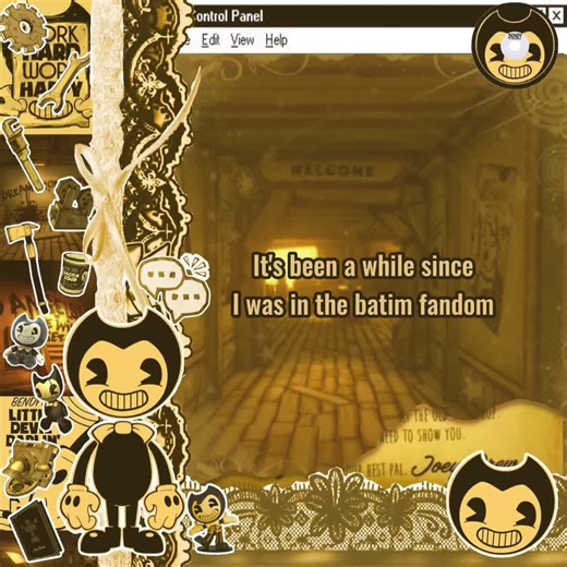 #batim // I thought it was funny // background song: Build our Machine - DAgames // #foryoupage #dagames #bendy #funny