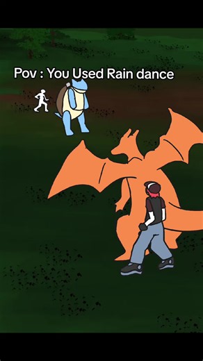 Rain Dance in Pokémon: You Used Rain Dance