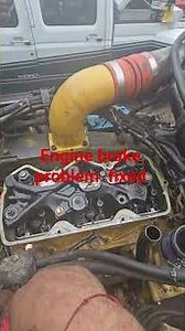 3406b jake brake problem fixed #mechanic