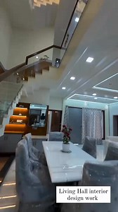 Beautifull Modern Living room interior design work done ✨ Location...