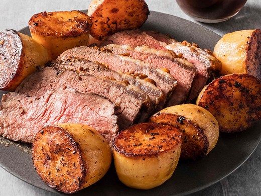 Beef Top Loin Roast with Potatoes | America's Test Kitchen