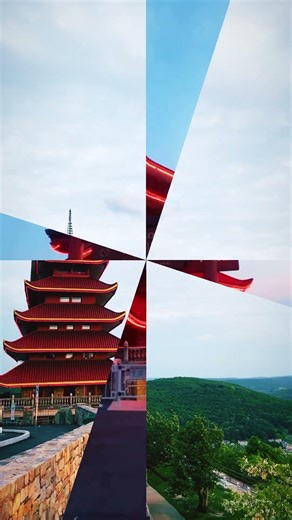 The Pagoda in Reading PA at Sunset 🌅 | Hidden Pennsylvania Gem