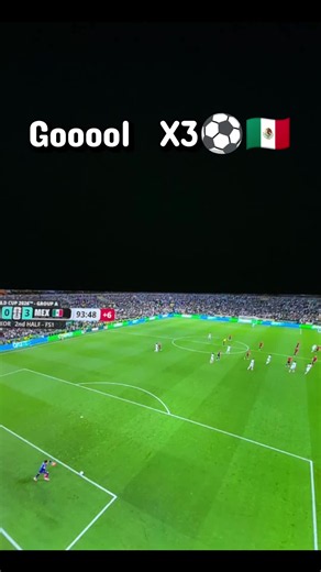 3⚽🇲🇽 - 0⚽🇨🇿 #mexico🇲🇽 #worldcup2026 #fifa2026 #futbol #fifaviral