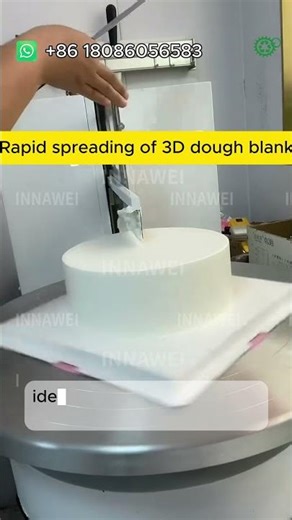 Automatic Cake Spreader Machine | Sponge Cake Buttercream Cake Making Machine for Bakery