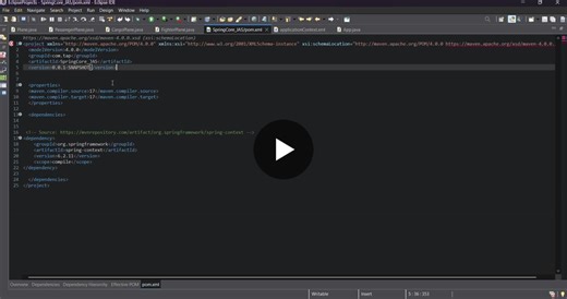 #springframework #springioc #javadevelopment #backenddevelopment #learninginpublic #tapacademy | Praveena Elligari