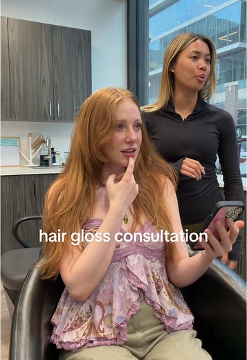 Hair Gloss Consultation for Natural Redheads | Red Gloss