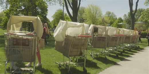 Fourth graders at Central Elementary School in Kearney remake The Oregon Trail