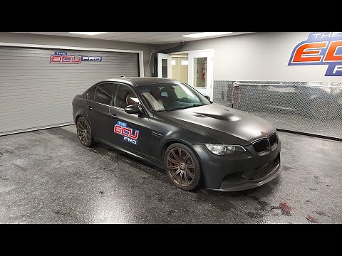 BMW E90 2007-2013 M3 E series MSS60 DME / ECU / ECM location and repair