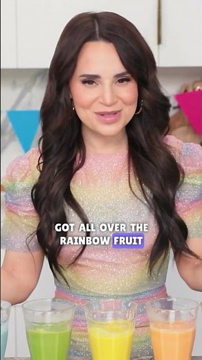🌈 Organic Rainbow Popsicle Recipe! 🌈