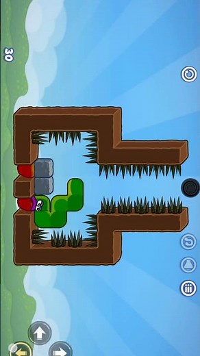 Snake game Apple eat last 30 Level complete