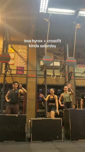 ya runner gurlie survived hyrox crossfit LFG 😮‍💨 #fyp #fitnessph #fitness #fitnesscommunity #hyrox #hyroxph #crossfit #crossfitph #runtok
