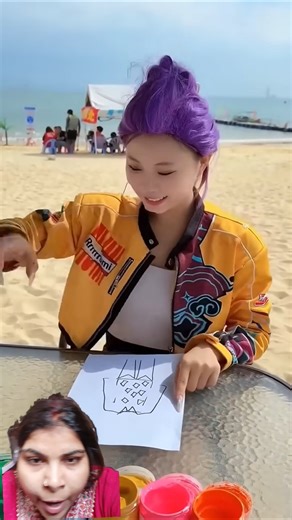 #kpop #babu #cosplay Dekho is ladki ne kitni Sundar painting banaa Di t-shirt ki 😂😂🤩🤩🧿🧿🥰🥰💥