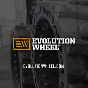 SAY GOODBYE TO FLAT TIRES! Introducing Evolution Wheel, the revolutionary new technology that puts an end to flat skid steer tires for good! • No more costly repairs • No more downtime waiting for replacements Ready to transform your fleet? Learn how now! | Evolution Wheel
