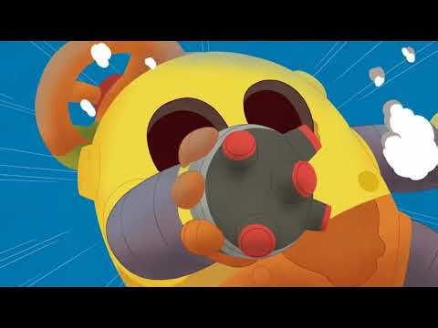old brawl stars mecha animation!!