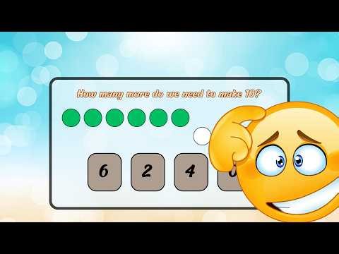 Fun Math with Circles 🟢⚪ | Learn Addition & Subtraction 1–10 for Kids | Safe Place