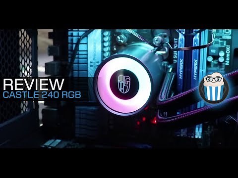 Deepcool Castle 240 RGB - O Novíssimo Watercooler TOP de linha da Deepcool (Canal PipocaTech)