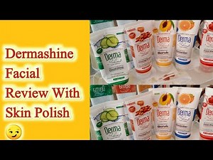 Dermashine Full Facial Review🧐😦Parlour Tips and Tricks Best or Not😥,Herbal And Parlour Hacks.