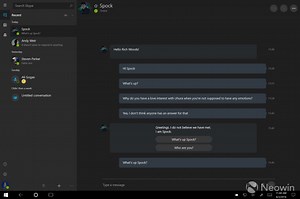 Microsoft introduces a number of new bots for Skype, including Spock