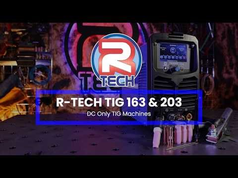R-Tech TIG 163 & 203 DC Only Machines - 2026