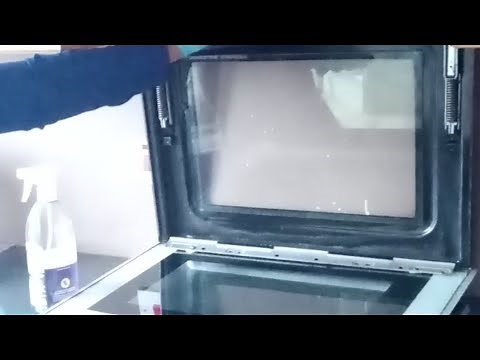 HOW TO OPEN AND CLEAN YOUR OVEN GLASS DOOR : WHIRLPOOL BRAND