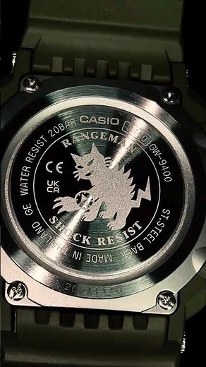 G-SHOCK Rangeman GW-9400-3 – The Ultimate Survival Watch 🌍💪