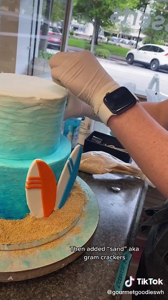 Delicious Surfing Cake Recipe from Winter Haven, FL