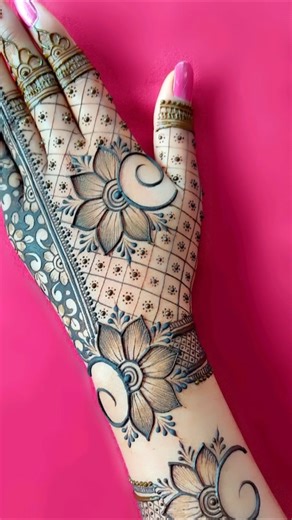 Easy Arabic Back Hand Mehndi Design 🌸 | Stylish Floral Mehndi Step by Step | Latest Henna 2026