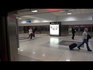 The Plane Train at the Atlanta Airport from Concourse T to Concourse C