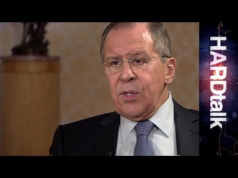 Russia's Foreign Minister Sergey Lavrov - BBC HARDtalk rushes