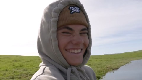 Sand dune surfing in California