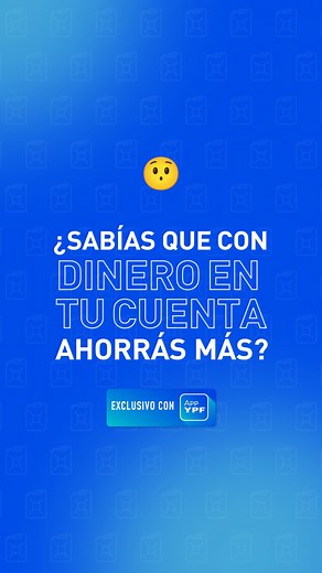 ¿Sabías que utilizando dinero en tu cuenta en App YPF podés pagar desde la app y además recibir muchos beneficios? ¡Seguí estos pasos y empezá a disfrutar de todas las ventajas! | YPF Serviclub