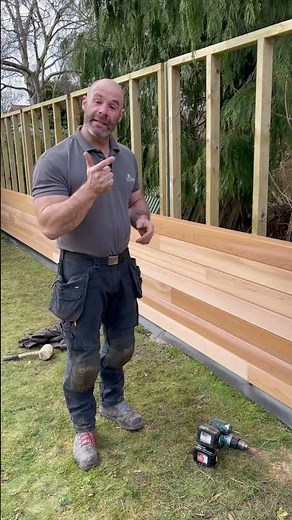 This is how we choose to fix Cedar cladding, how do you do it? #cedar #cladding #carpentry #wood